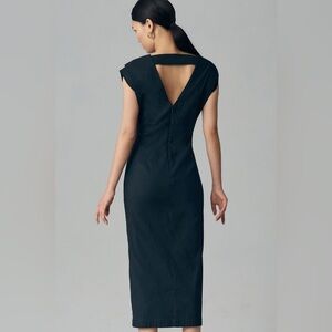 Anthropologie Modern Slim Midi Dress